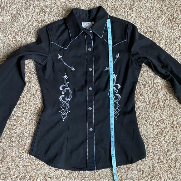 Panhandle Slim Western Button Down Snap Shirt - Picture 11 of 11